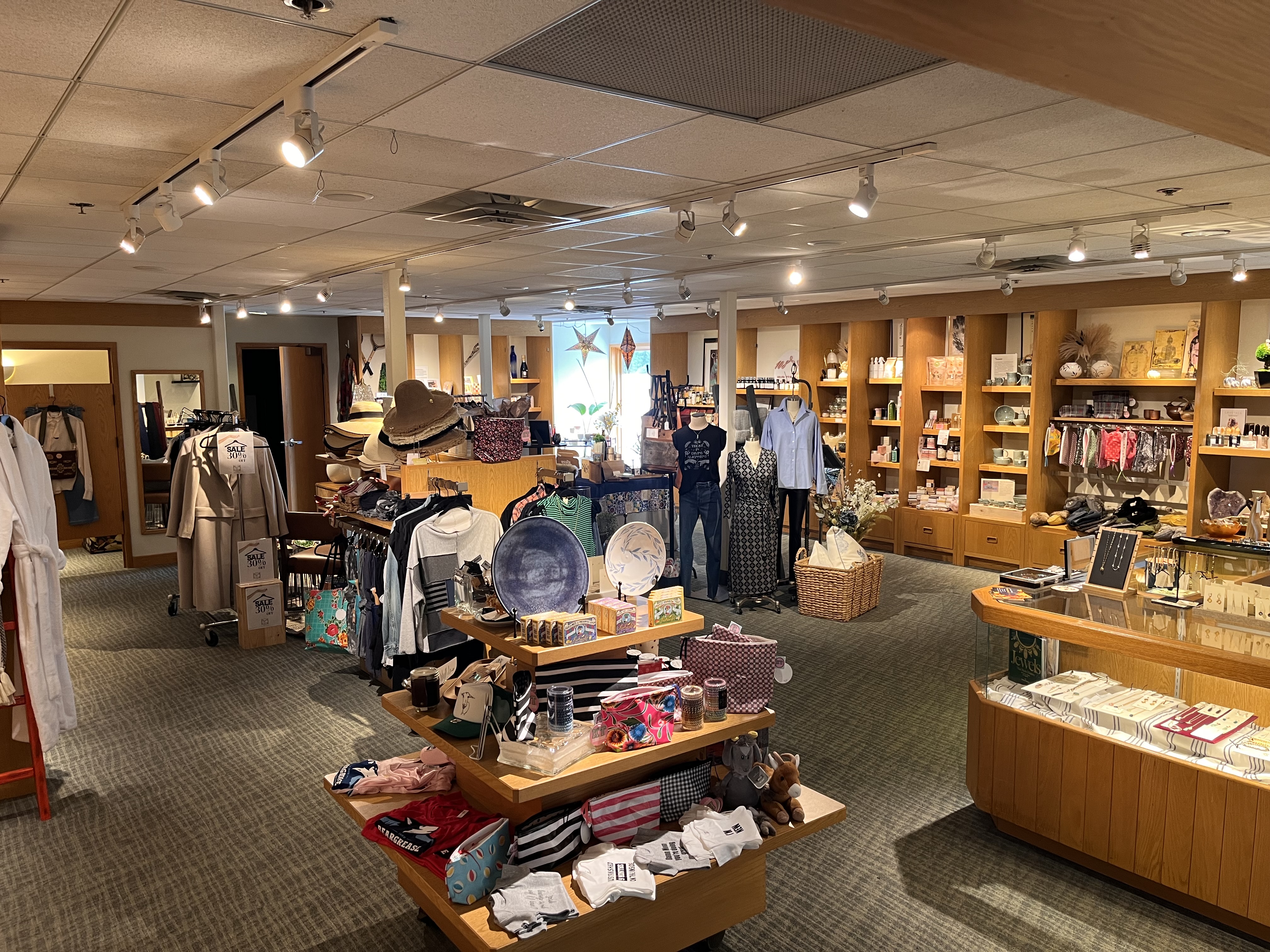 Interior of Marshland Market